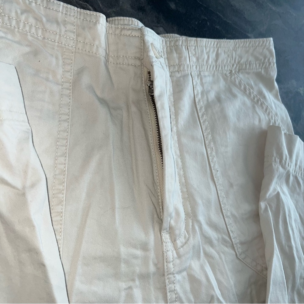Relaxed Cargo Pant Cream Size 30/10